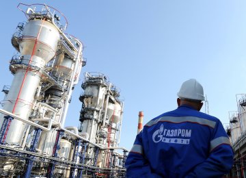 Gazprom Share in Europe Market 34%