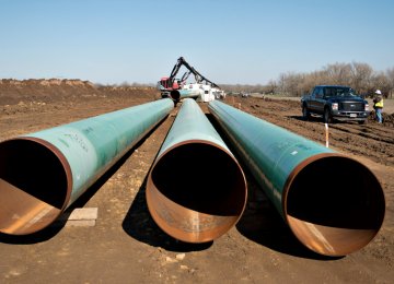 The Keystone pipeline would take crude from Canada’s oil sands to Gulf of Mexico.