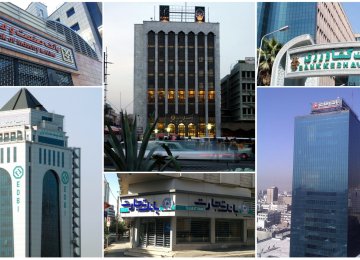 Iran's Economy Ministry has published a report detailing the performance of seven Iranian banks in the area of correspondent relations.