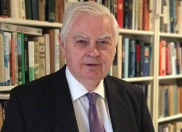 Lord Lamont, UK’s trade envoy to Iran