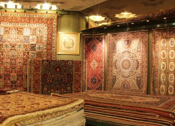 Persian hand-woven carpet exports declined significantly due to international sanctions imposed on Iran over its nuclear program.