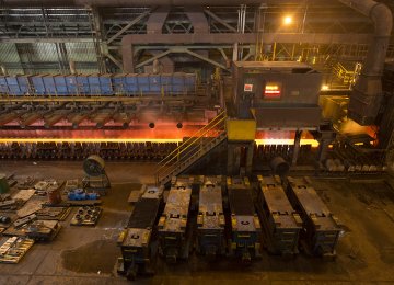 The overall steel output during the one-month period stood at 3.3 million tons, registering a 16.19% rise.