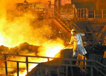 WSA Reports on Jan.-July Production:  Iran Steel Output Up 14%