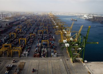 Jebel Ali Port played an active role in UAE-Iran trade, which mostly came in the form of reexports during the sanction years. 