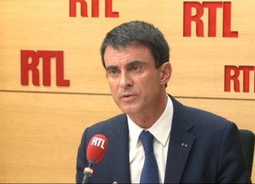 Valls Supports Macron&#039;s Movement