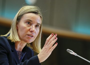 Mogherini: US May Destabilize World