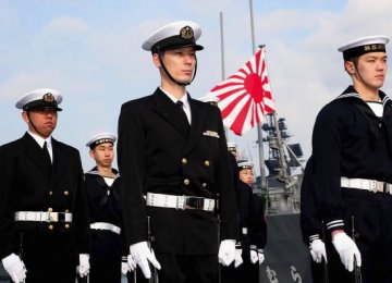 Japan Maritime Self-Defense Force sailors