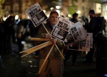 Anti-Trump Protest in UK   