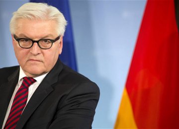 German FM: Turbulent  Times to Trail Trump