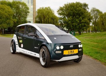 World’s First Car Made From  Bio Composite