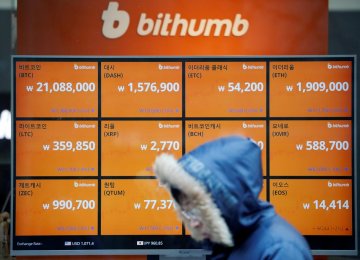 The bitcoin price in South Korea extended losses following the latest regulatory announcement.