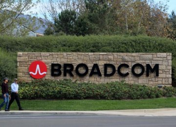 Shares of Broadcom rose 4% to $224.90 in extended trading on Thursday.