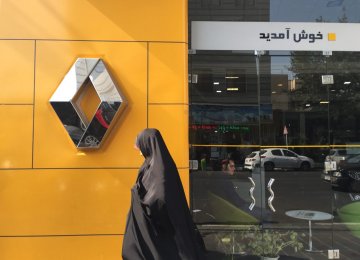 Iran Has 4% Share in Renault’s Int’l Sales