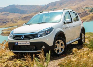 Renault Sandero is currently produced/assembled in Iran by local carmakers.