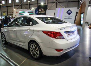 The locally-assembled Accent is priced at 1.07 billion rials ($24,800).