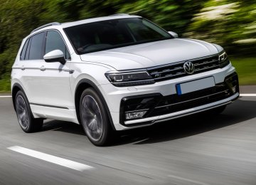 Tiguan is VW’s smallest SUV.