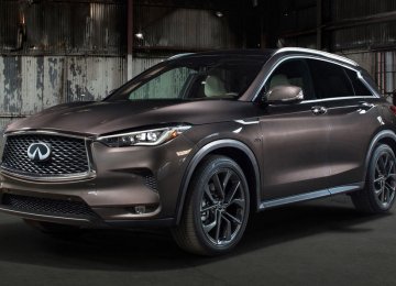 A new Infiniti QX50 sport utility vehicle equipped with the VC-Turbo engine will be unveiled at a media event in Los Angeles on Nov. 28.