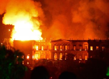 Brazil’s National Museum Engulfed by Massive Fire