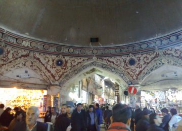 Tehran Bazaar’s Big Charsoq Under Renovation