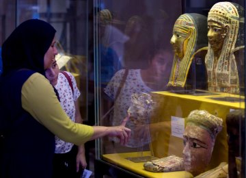 Egypt Displays Ancient Artifacts Recovered From Smugglers