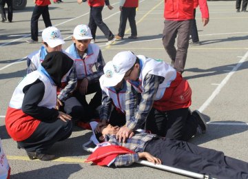 First Aid Competition for Khuzestan Students 