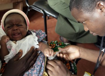 Africa bears the greatest burden of  malaria worldwide.
