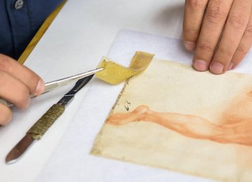 New Restoration Technique Leads to Possible Discovery of Michelangelo Drawing