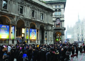 [The venue of the Sport Movies & TV Festival held in Milan, Italy