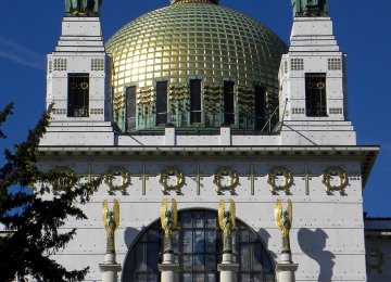 Kirche am Steinhof or Church of St. Leopold designed by Otto Wagner