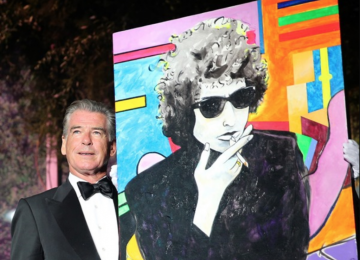 Pierce Brosnan Sells $1.4m Painting to Help Charity