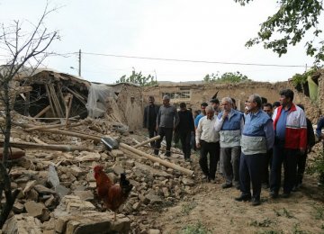 Insurance Will Pay for Bojnurd Quake-Hit Buildings