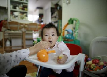 S. Korea Birth Rate Plunges to Record Low