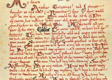 christmas letters tolkien