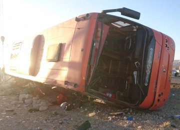 Nine passengers, including seven students, were killed in the tragic bus accident that happened in Darab County of Fars Province last week.