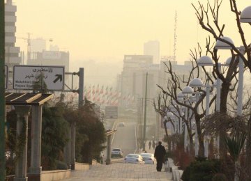 Around 62% of Alborz’s air pollution come from mobile sources.