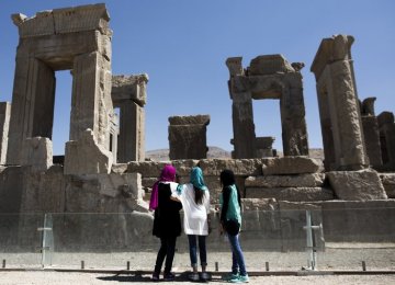 Persepolis was the most visited heritage site in the province.