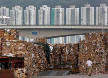 China Rubbish Ban Takes Toll on Hong Kong