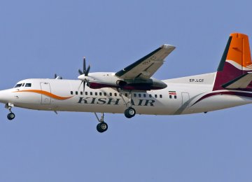 Kish airline will restart its flights to Muscat from  its base in Kish Island soon.