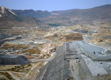 Construction site of Ilisu Dam (Photo: National Geographic)