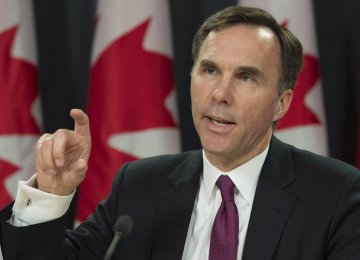 Canada Minister Defends Deficit Spending Plans 