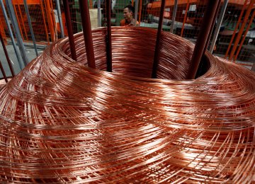 Copper Edges Up