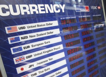 Currency market volatility remains high on the agenda.