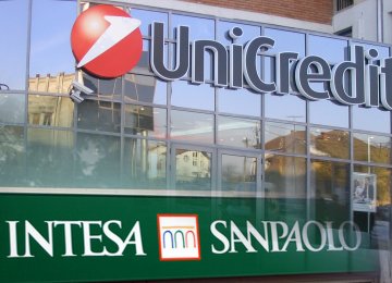 UniCredit and Intesa, both lost roughly one third of a percentage point in core capital due to the sell-off, though Intesa was able  to offset the hit by issuing new shares.