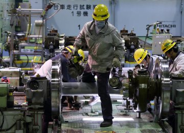 Manufacturers surveyed by the trade ministry expect output to rise 4.7% in October  and fall 0.9% in November.