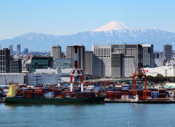 Better export performance was reflective of the recent depreciation of the yen.