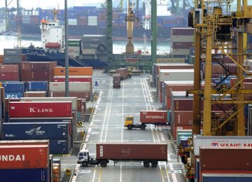 Singapore  Exports Rising