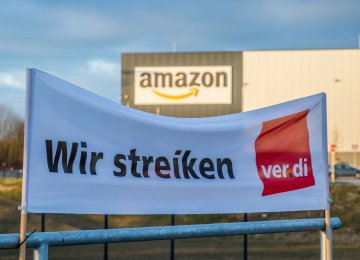 Striking Amazon Employees in Europe Demand Better Working Conditions