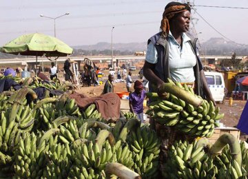 Uganda Inflation Drops, Kenya Up