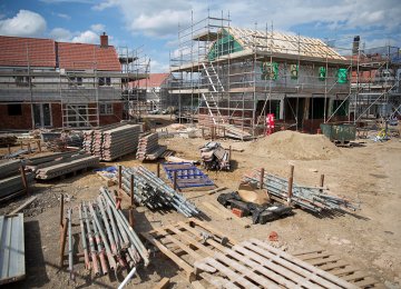 House-building is the only area of growth and even that slowed down in August.