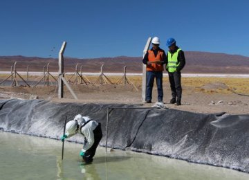 Efforts are underway to search for lithium in the  Salar de Cauchari-Olaroz, in the province of Jujuy. 